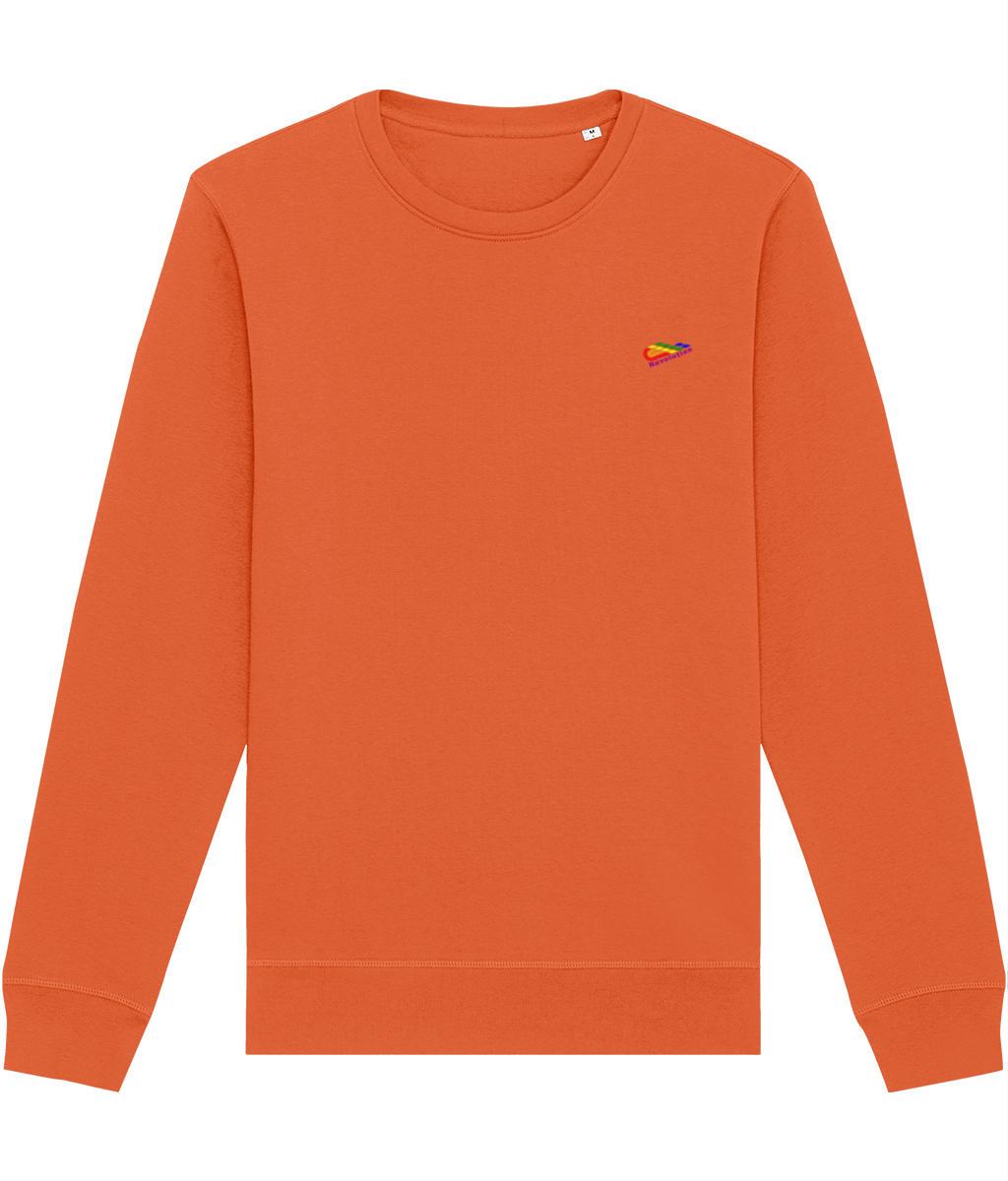 Revolution: Eco Roller Adult Unisex Sweatshirt SX137 S-Rainbow Logo: (Other Colour-Variants available)