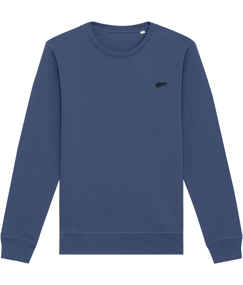 Revolution: Eco Roller Adult Unisex Sweatshirt SX137 S-Black Logo: (Other Colour-Variants available)