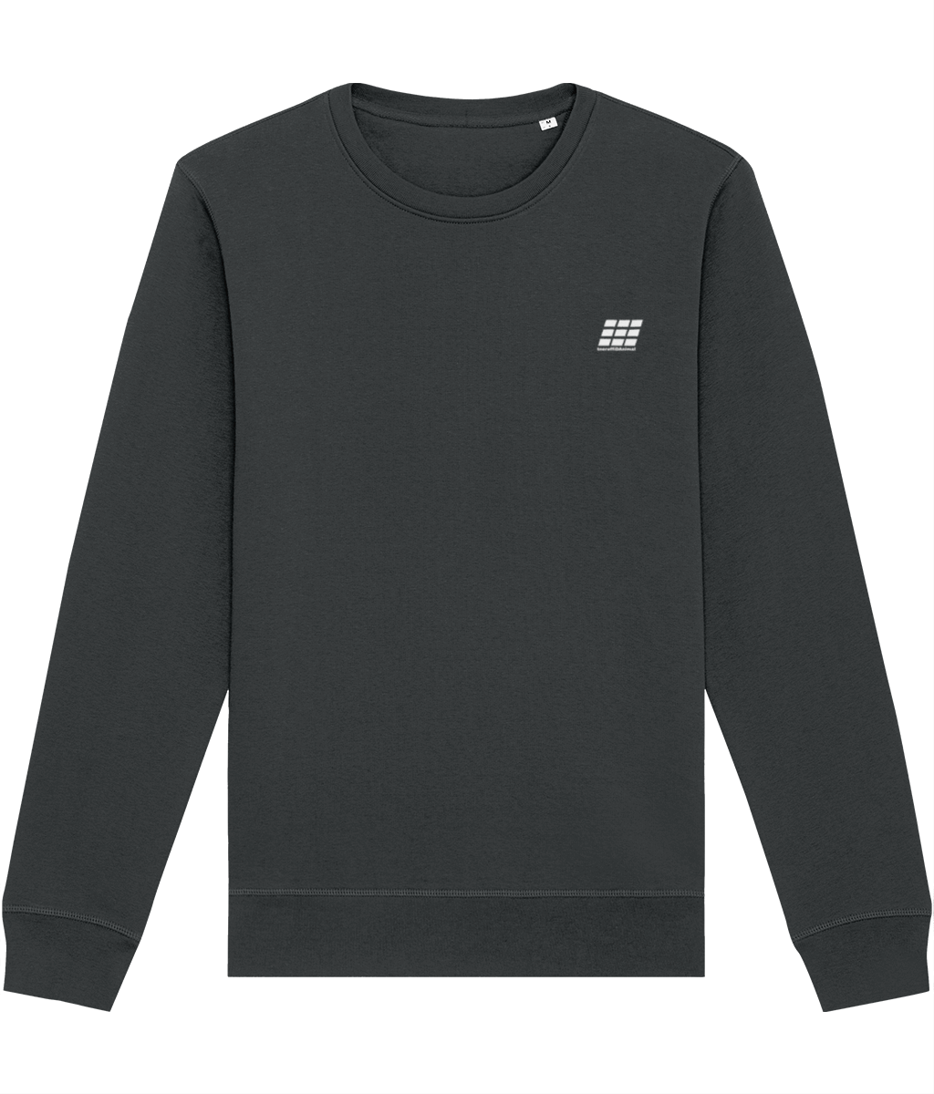 Different Animal: Eco Roller Adult Unisex Sweatshirt SX137 S-White Logo2: (Other Colour-Variants available)