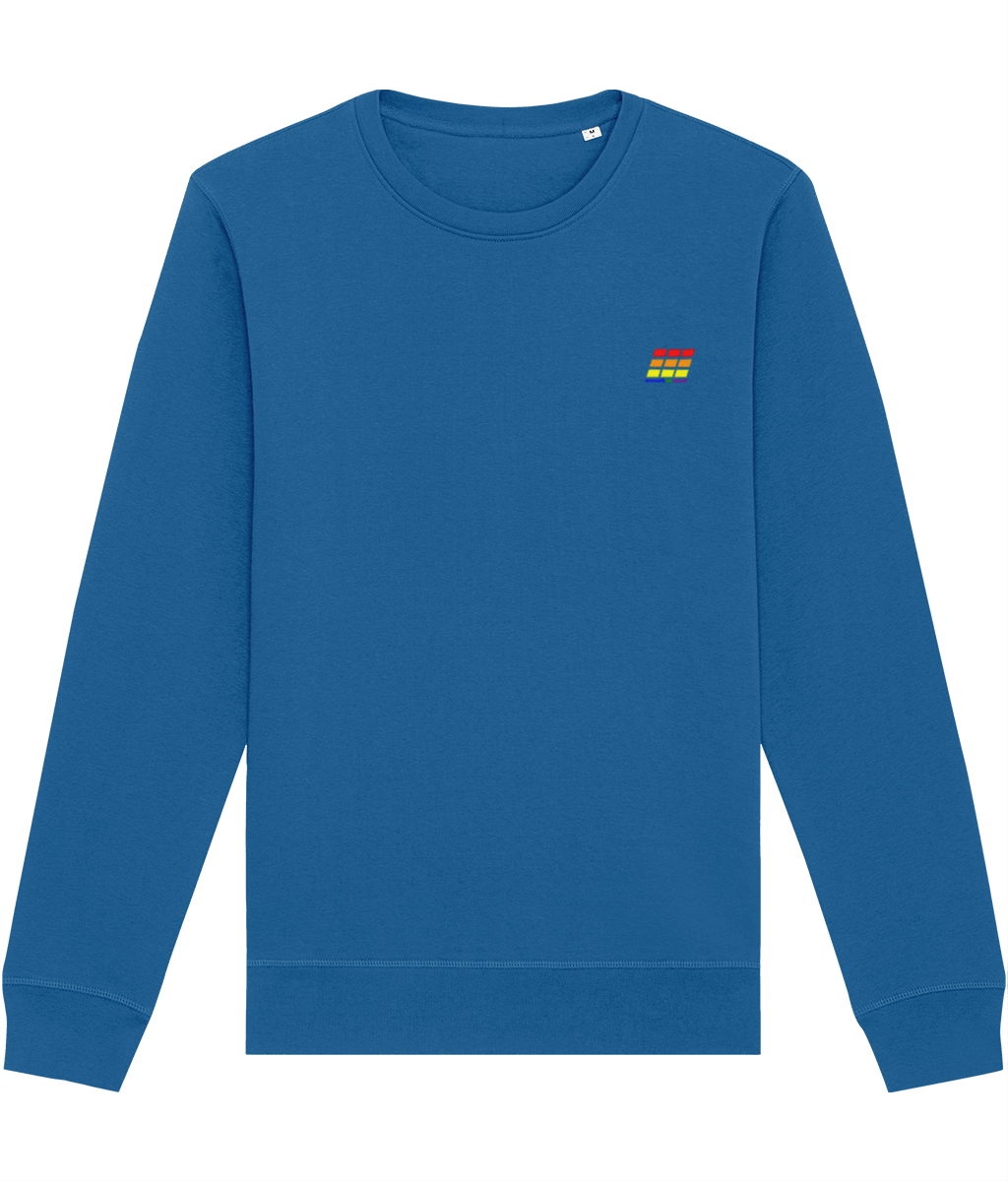 Different Animal: Eco Roller Adult Unisex Sweatshirt SX137 S-Rainbow Logo2: (Other Colour-Variants available)