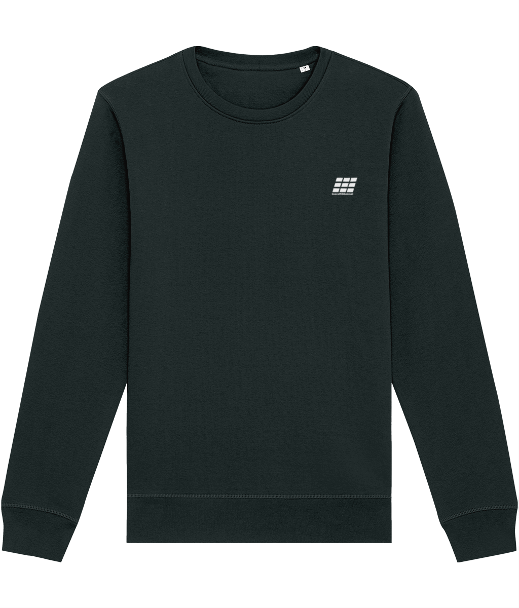 Different Animal: Eco Roller Adult Unisex Sweatshirt SX137 S-White Logo2: (Other Colour-Variants available)