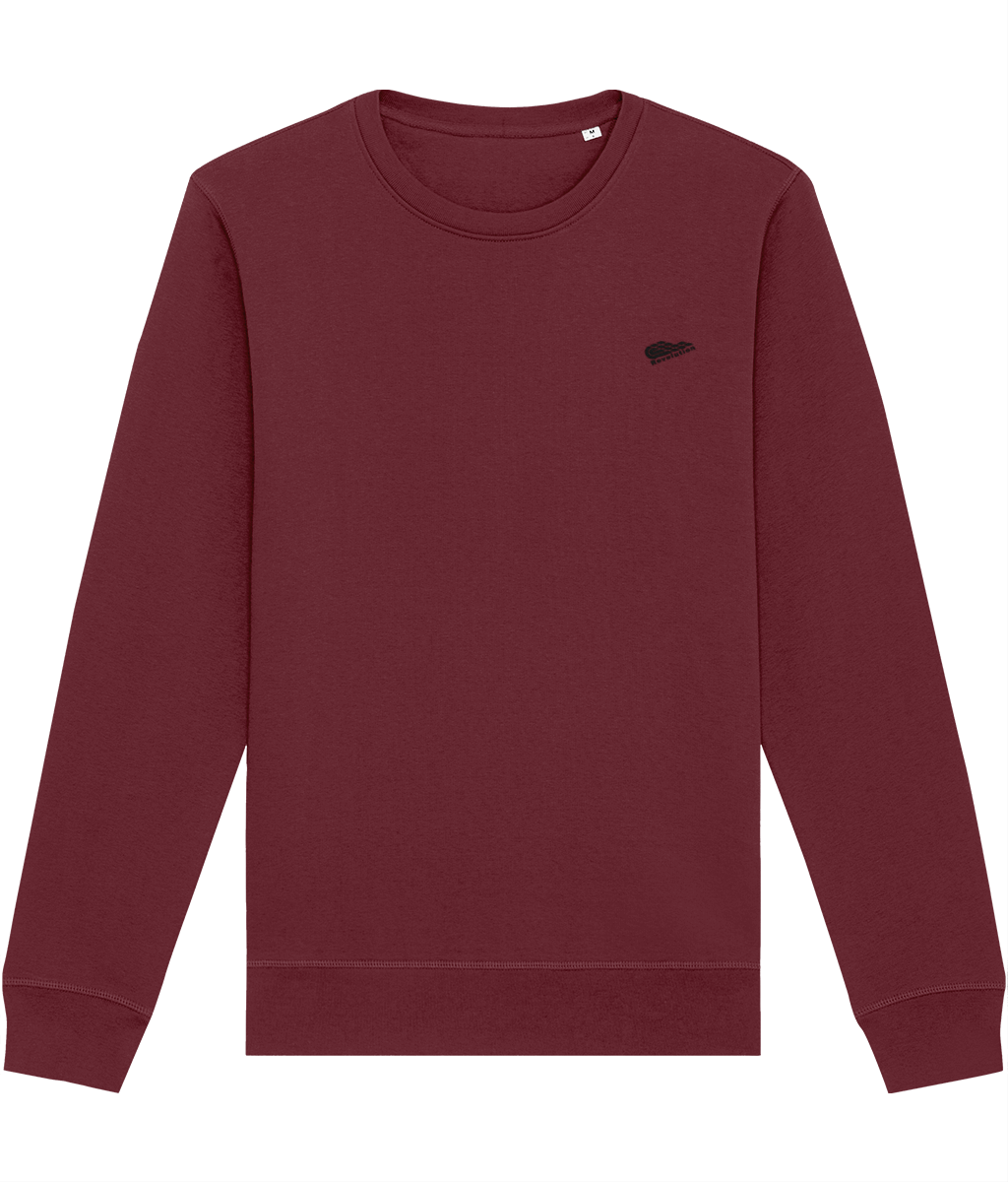 Revolution: Eco Roller Adult Unisex Sweatshirt SX137 S-Black Logo: (Other Colour-Variants available)