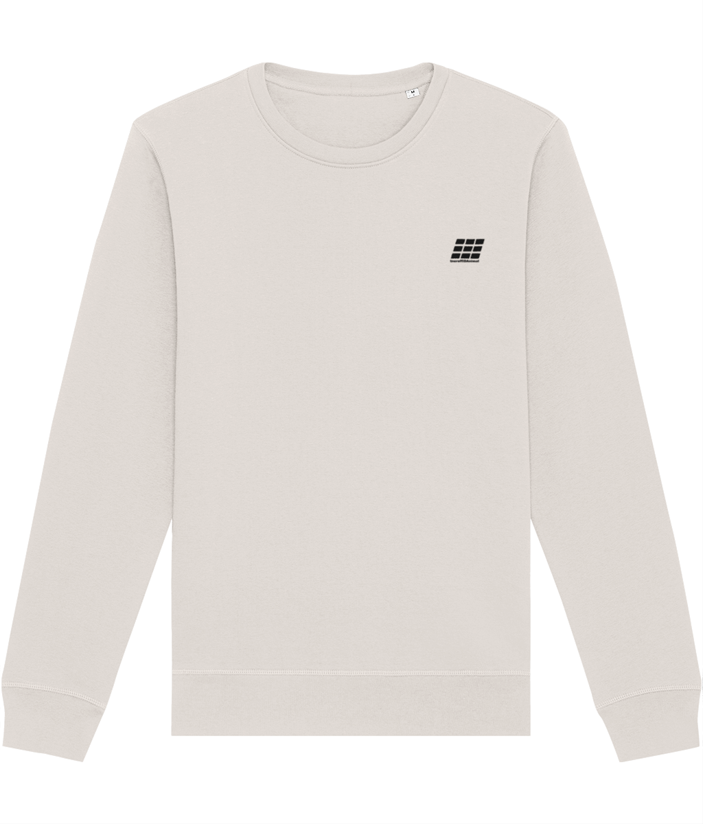 Different Animal: Eco Roller Adult Unisex Sweatshirt SX137 S-Black Logo2: (Other Colour-Variants available)