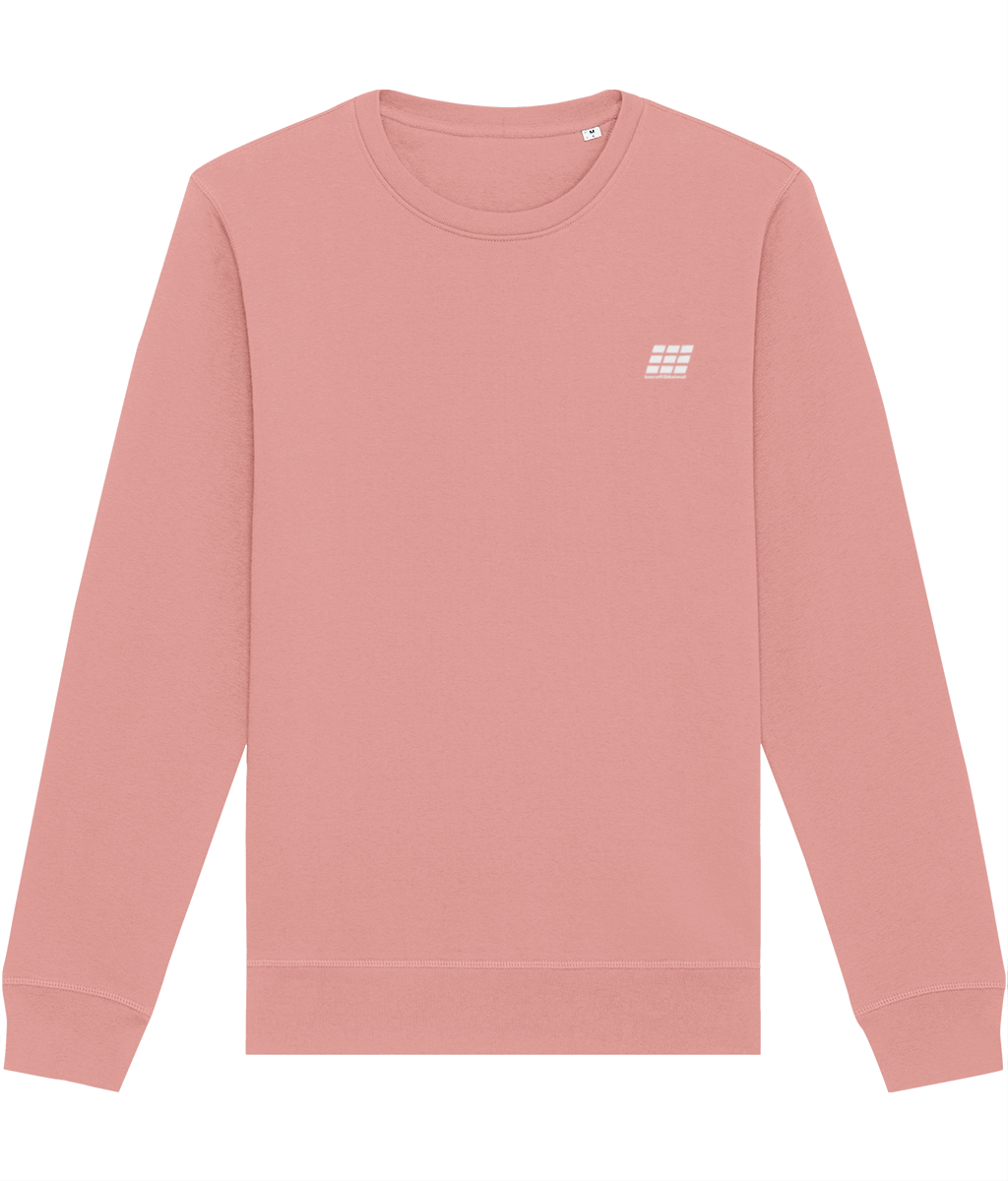 Different Animal: Eco Roller Adult Unisex Sweatshirt SX137 S-White Logo2: (Other Colour-Variants available)
