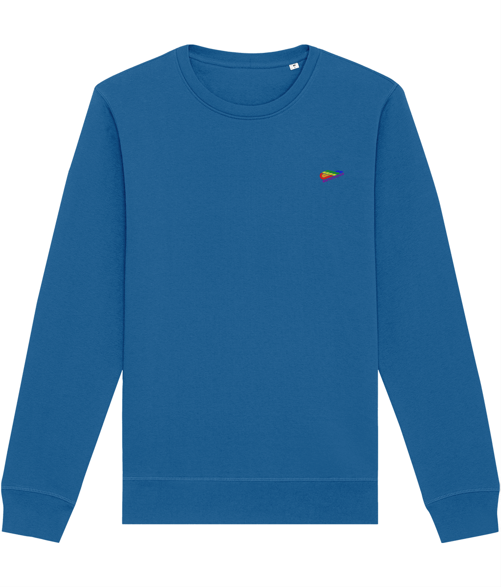 Revolution: Eco Roller Adult Unisex Sweatshirt SX137 S-Rainbow Logo: (Other Colour-Variants available)