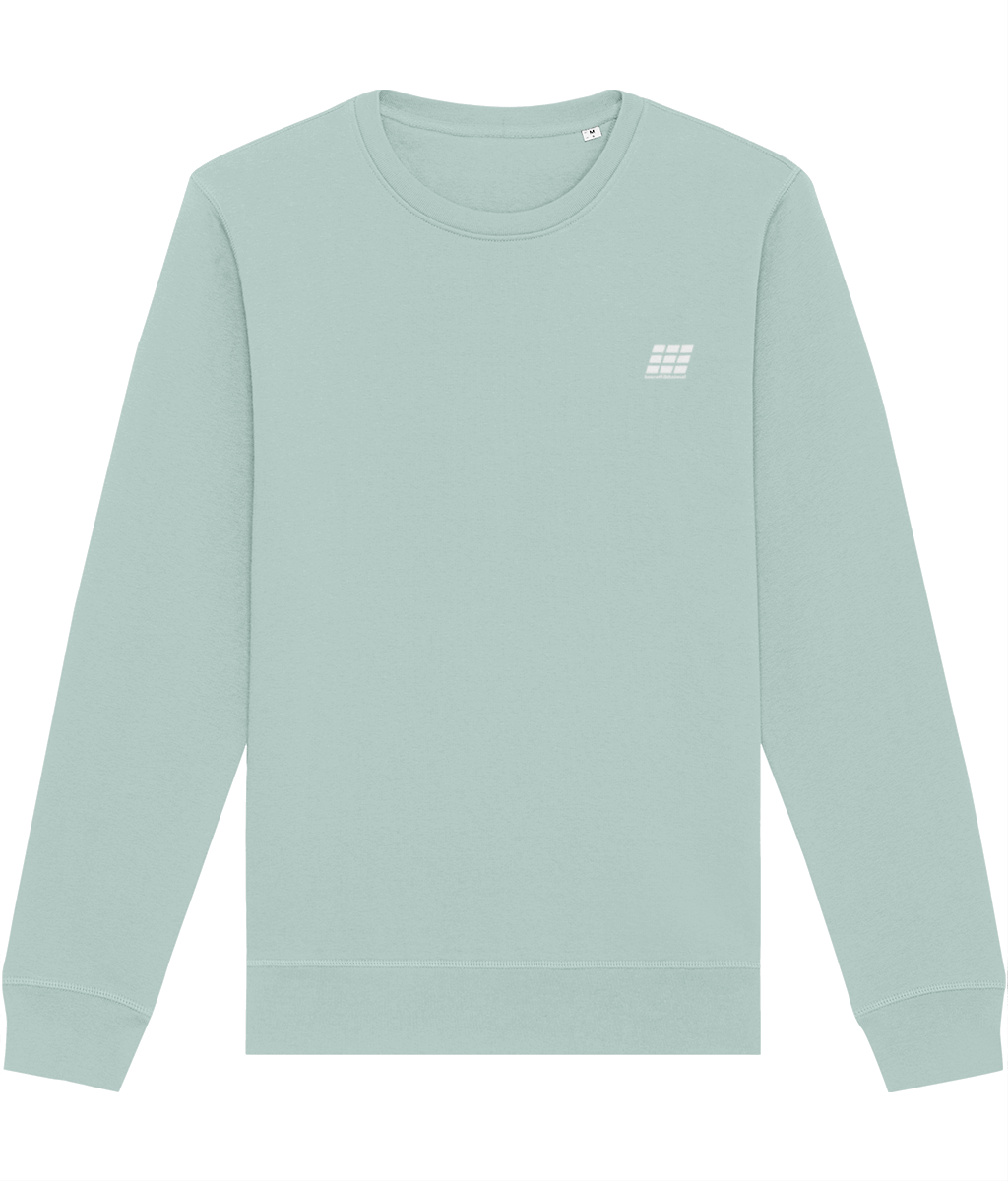 Different Animal: Eco Roller Adult Unisex Sweatshirt SX137 S-White Logo2: (Other Colour-Variants available)