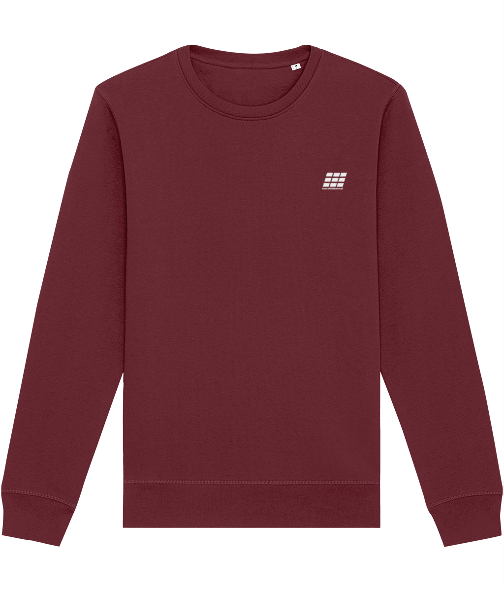 Different Animal: Eco Roller Adult Unisex Sweatshirt SX137 S-White Logo2: (Other Colour-Variants available)