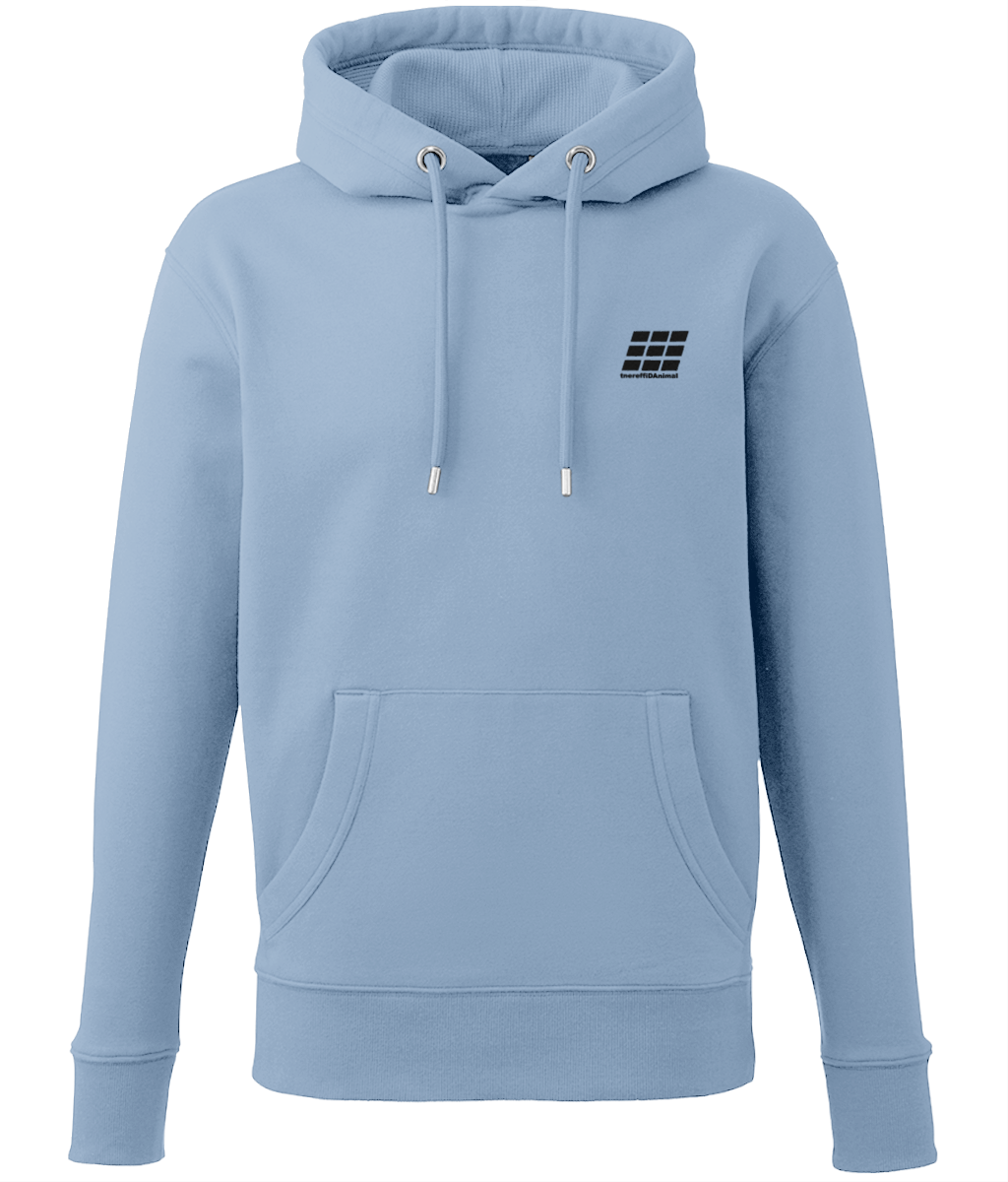 Different Animal: Eco Adult Unisex Hoodie AM001 S-Black Logo2: (Other Colour-Variants available)