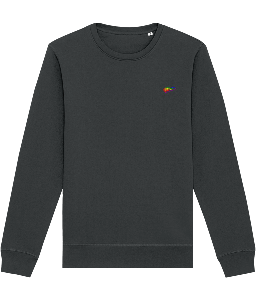 Revolution: Eco Roller Adult Unisex Sweatshirt SX137 S-Rainbow Logo: (Other Colour-Variants available)