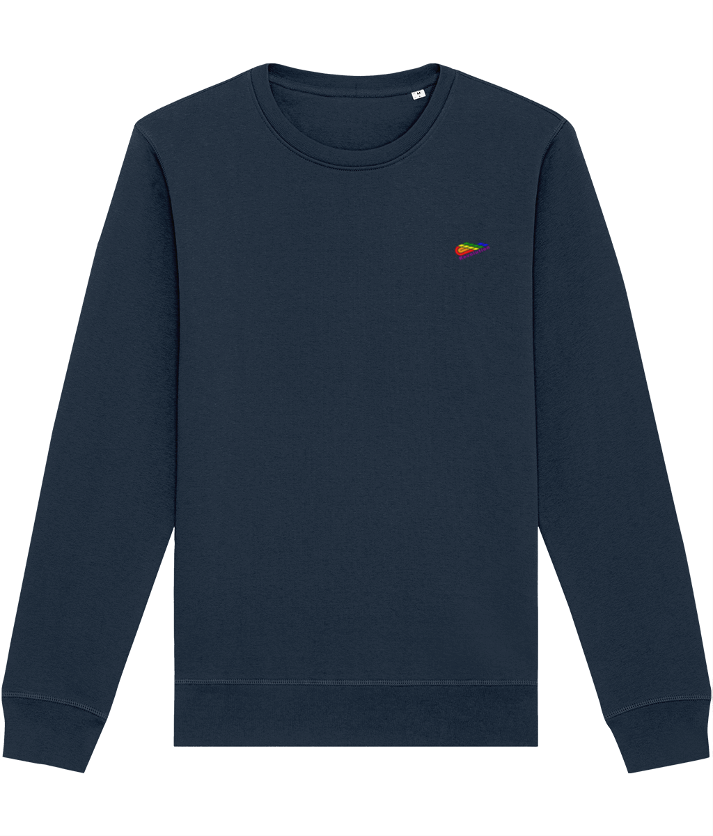 Revolution: Eco Roller Adult Unisex Sweatshirt SX137 S-Rainbow Logo: (Other Colour-Variants available)