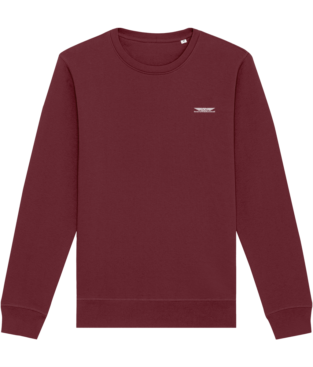 Different Animal: Eco Roller Adult Unisex Sweatshirt SX137 S-White Logo1: (Other Colour-Variants available)