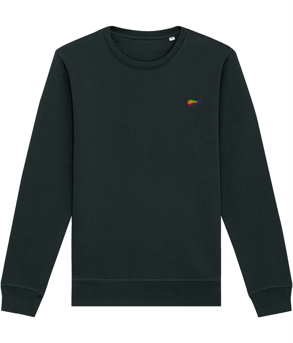 Revolution: Eco Roller Adult Unisex Sweatshirt SX137 S-Rainbow Logo: (Other Colour-Variants available)