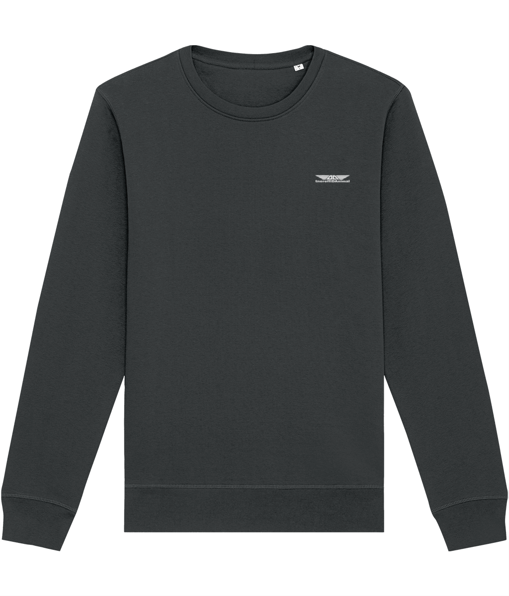 Different Animal: Eco Roller Adult Unisex Sweatshirt SX137 S-White Logo1: (Other Colour-Variants available)