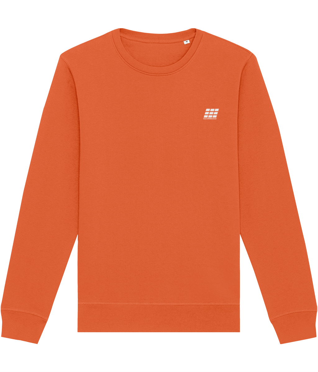 Different Animal: Eco Roller Adult Unisex Sweatshirt SX137 S-White Logo2: (Other Colour-Variants available)