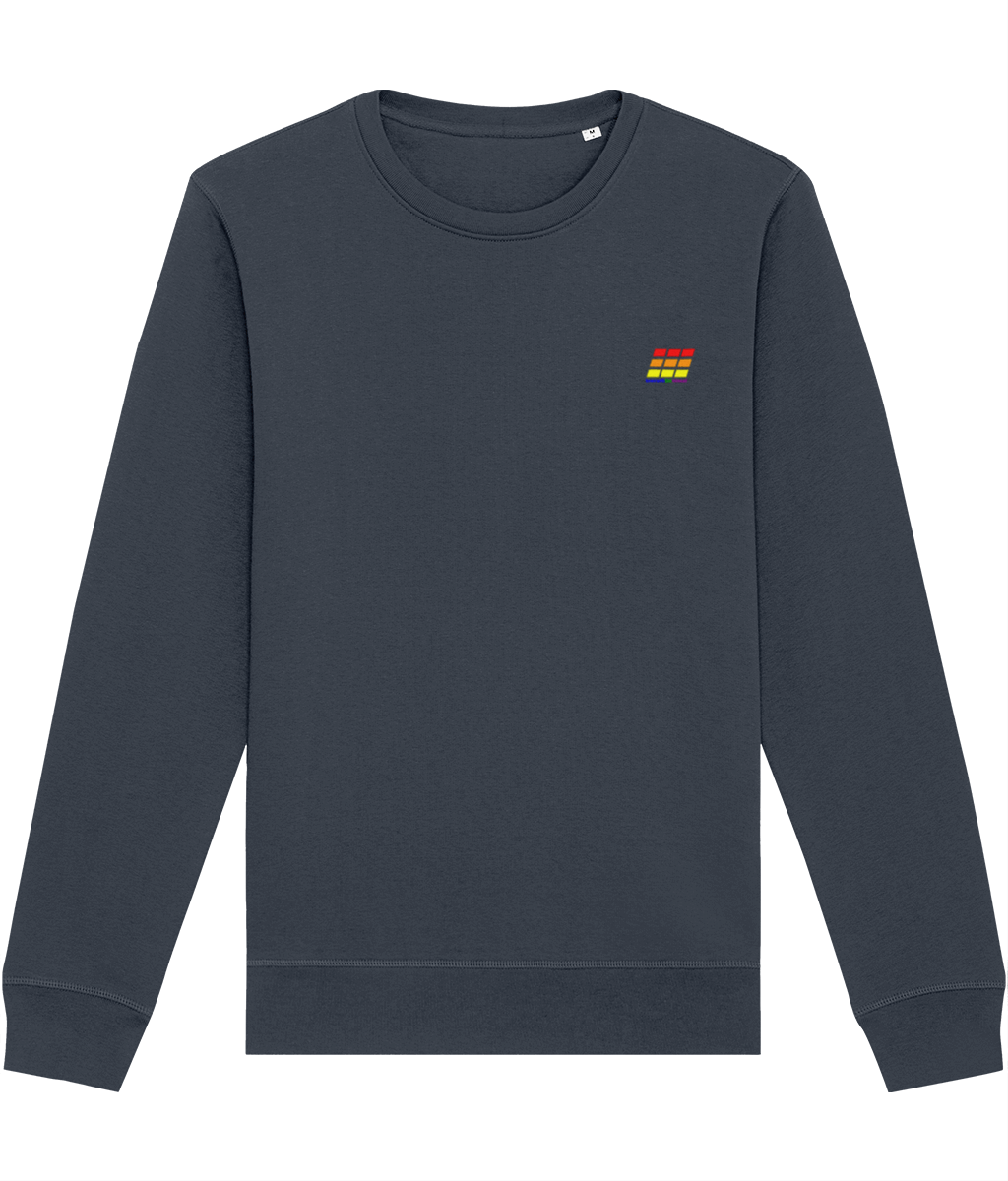 Different Animal: Eco Roller Adult Unisex Sweatshirt SX137 S-Rainbow Logo2: (Other Colour-Variants available)