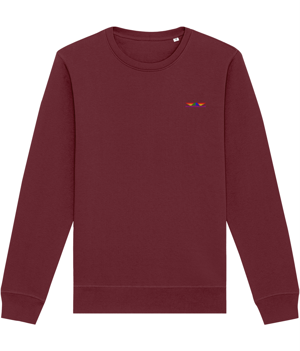 Different Animal: Eco Roller Adult Unisex Sweatshirt SX137 S-Rainbow Logo1: (Other Colour-Variants available)