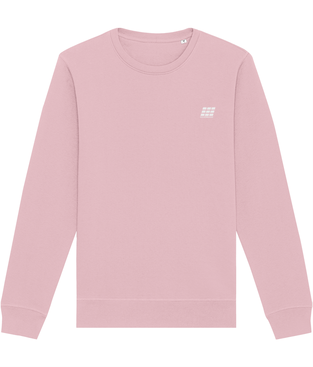Different Animal: Eco Roller Adult Unisex Sweatshirt SX137 S-White Logo2: (Other Colour-Variants available)