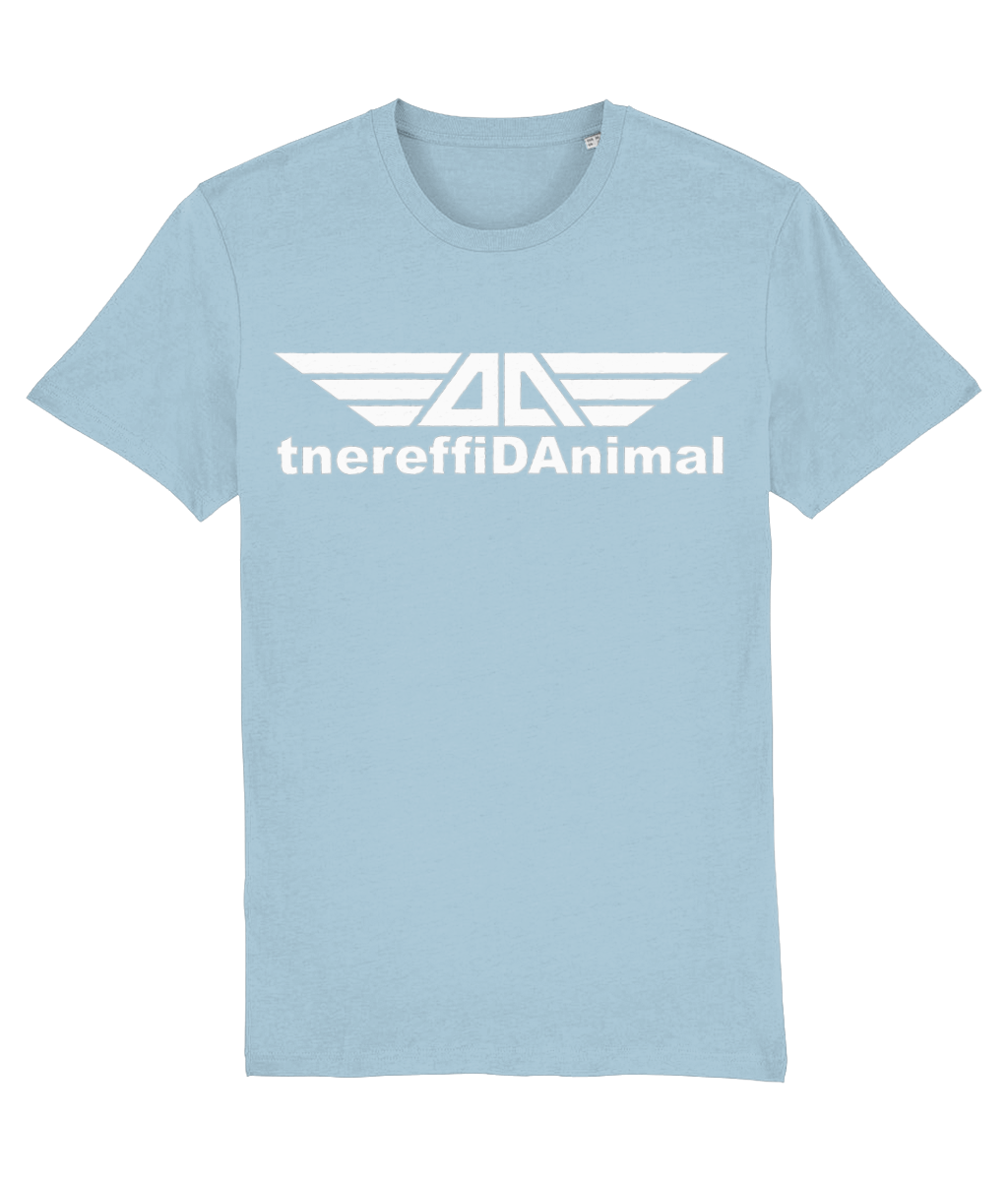 Different Animal: Eco Creator Adult Unisex T-Shirt SX001 L-White Logo1: (Other Colour-Variants available)