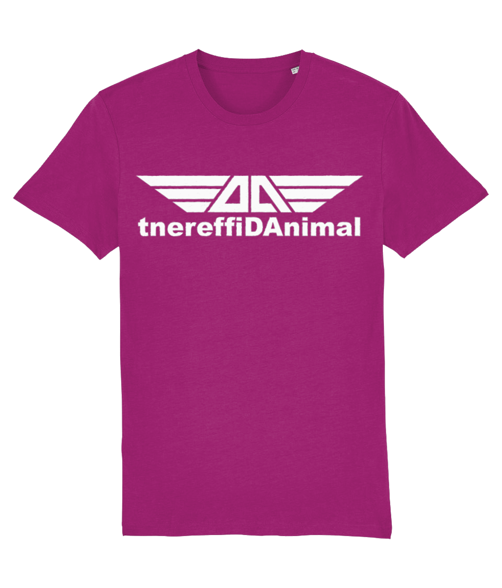 Different Animal: Eco Creator Adult Unisex T-Shirt SX001 L-White Logo1: (Other Colour-Variants available)