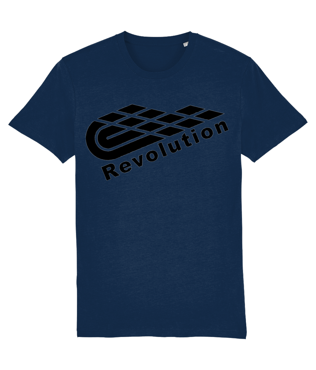 Revolution: Eco Creator Adult Unisex T-Shirt SX001 L-Black Logo: (Other Colour-Variants available)