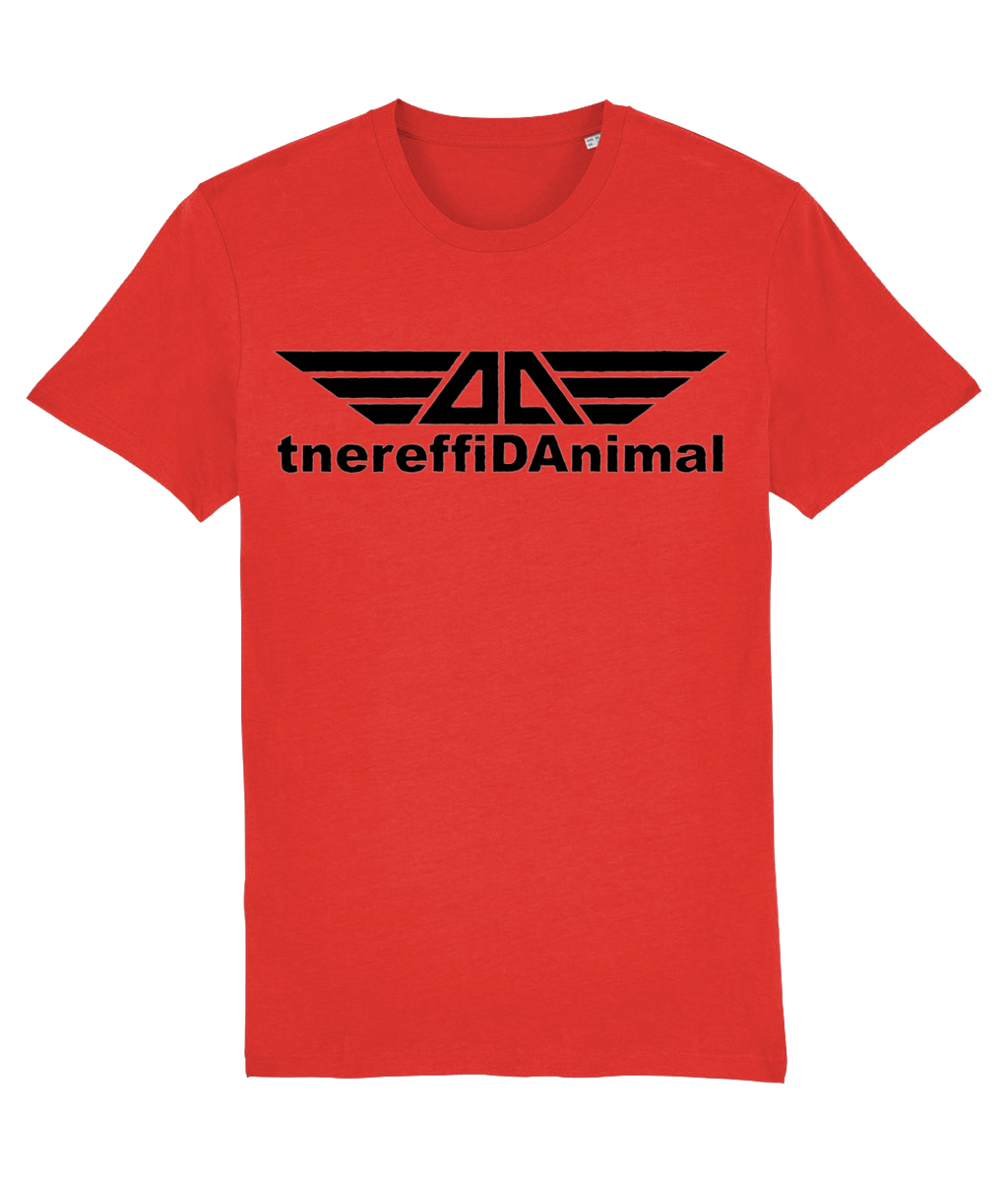 Different Animal: Eco Creator Adult Unisex T-Shirt SX001 L-Black Logo1: (Other Colour-Variants available)