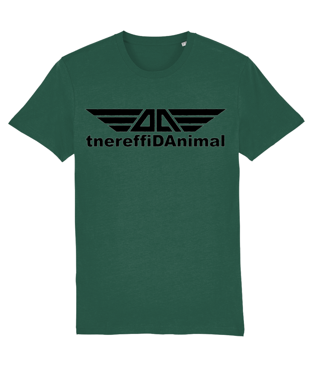 Different Animal: Eco Creator Adult Unisex T-Shirt SX001 L-Black Logo1: (Other Colour-Variants available)