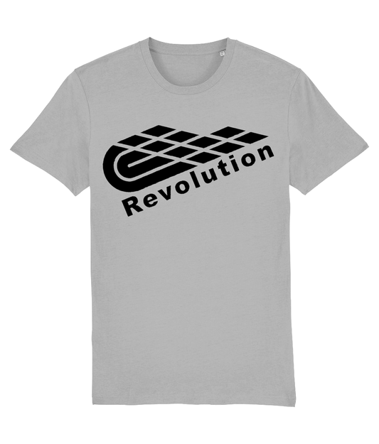 Revolution: Eco Creator Adult Unisex T-Shirt SX001 L-Black Logo: (Other Colour-Variants available)