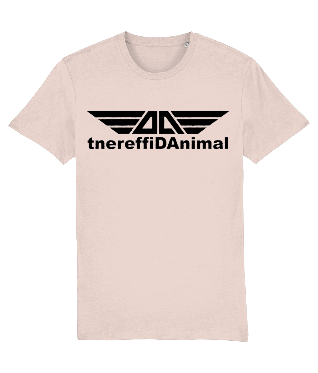 Different Animal: Eco Creator Adult Unisex T-Shirt SX001 L-Black Logo1: (Other Colour-Variants available)