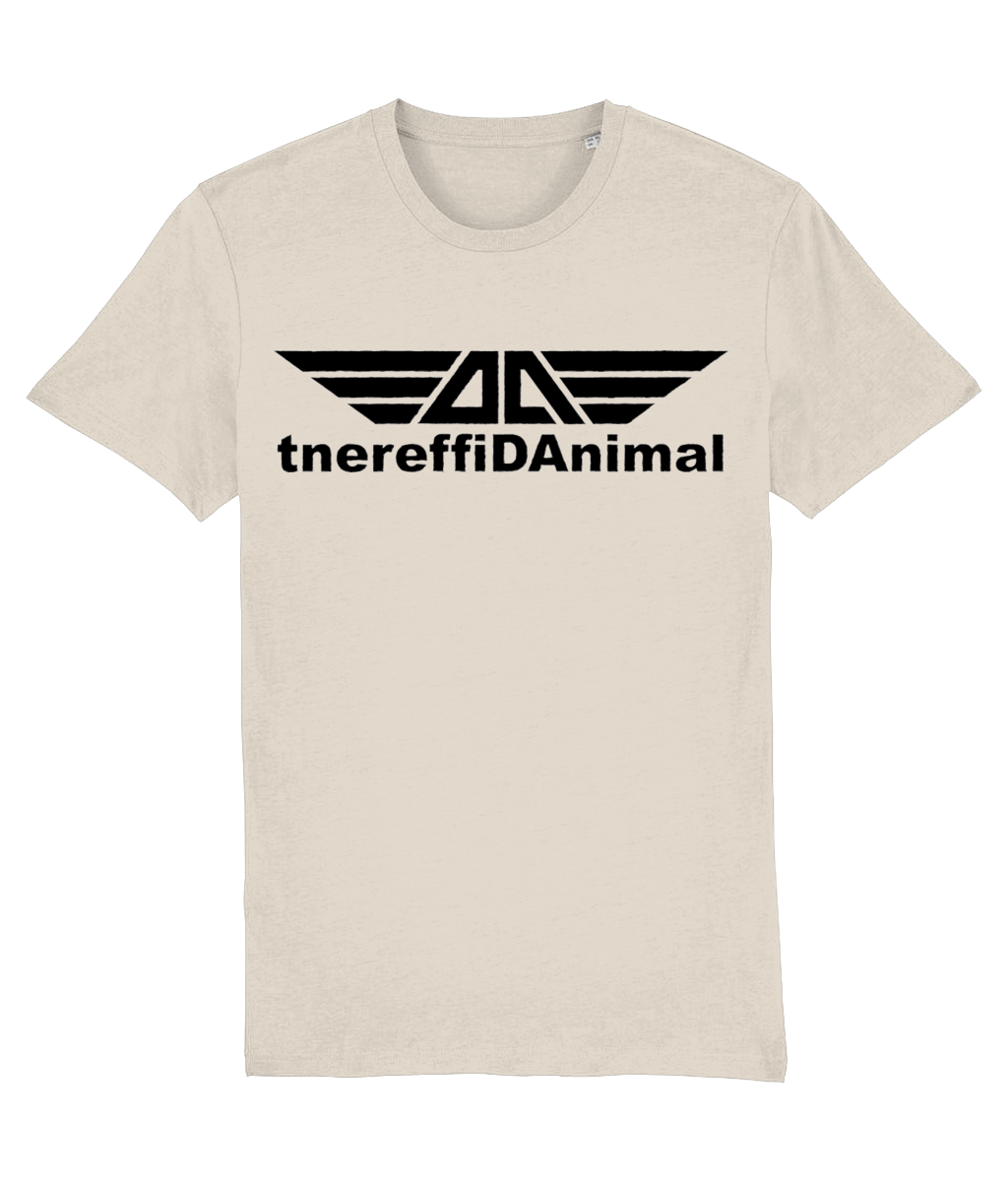 Different Animal: Eco Creator Adult Unisex T-Shirt SX001 L-Black Logo1: (Other Colour-Variants available)