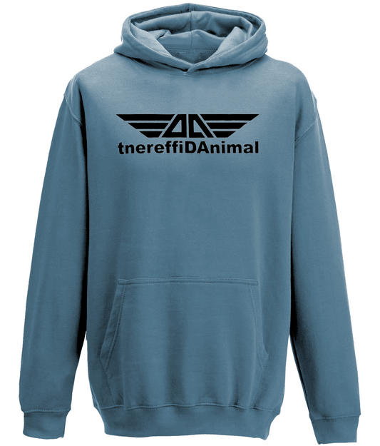 Different Animal: Classic Kids Unisex Hoodie JH001J L-Black Logo1: (Other Colour-Variants available)