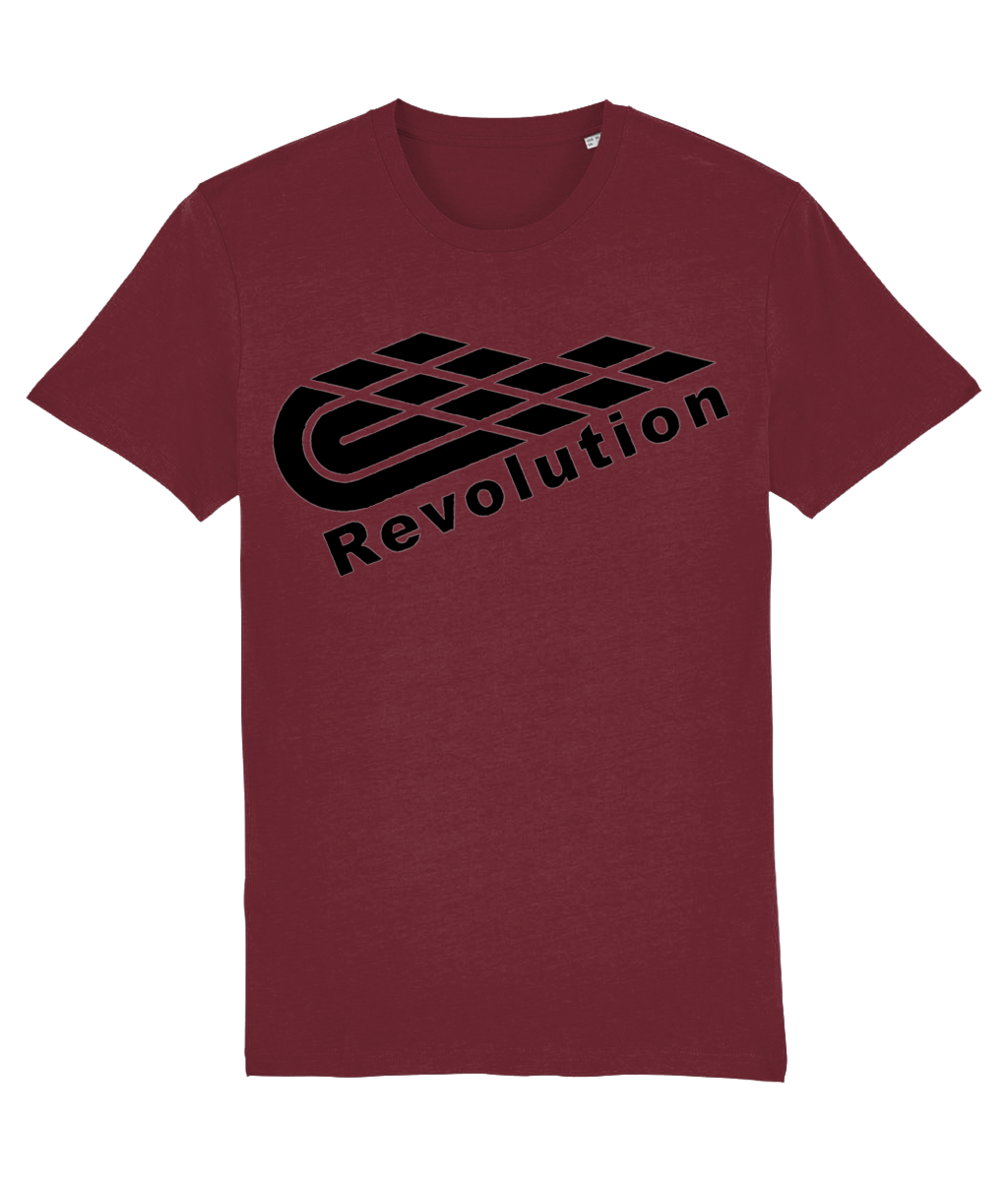 Revolution: Eco Creator Adult Unisex T-Shirt SX001 L-Black Logo: (Other Colour-Variants available)