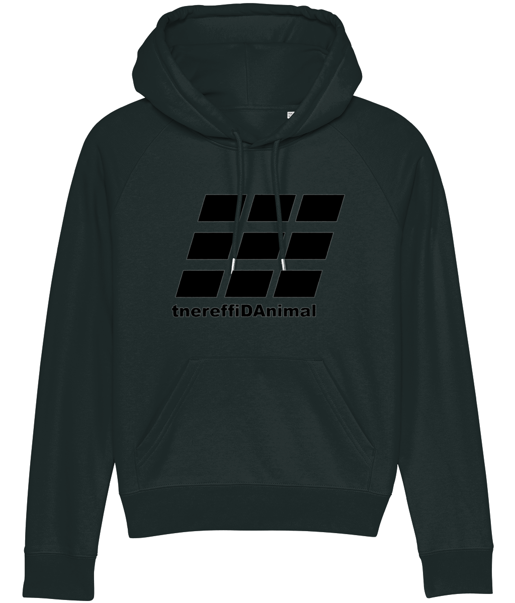 Different Animal: Eco Ladies Hoodie SX007 L-Black Logo2: (Other Colour-Variants available)