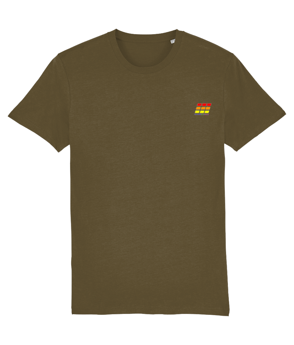 Different Animal: Eco Creator Adult Unisex T-Shirt SX001 S-Rainbow Logo2: (Other Colour-Variants available)