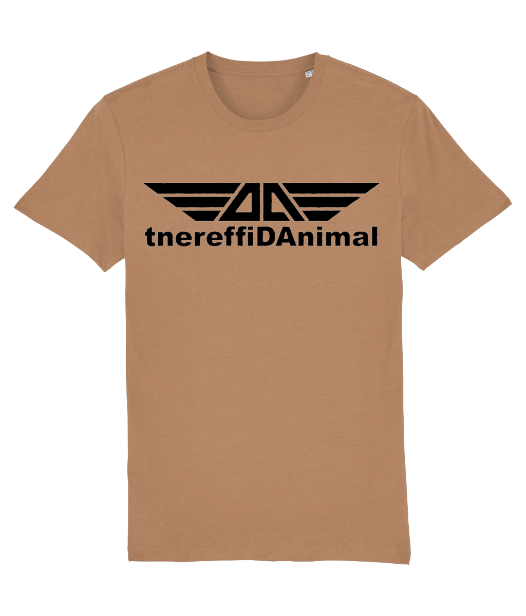 Different Animal: Eco Creator Adult Unisex T-Shirt SX001 L-Black Logo1: (Other Colour-Variants available)