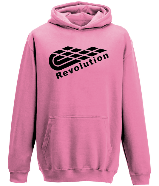 Revolution: Classic Kids Unisex Hoodie JH001J L-Black Logo: (Other Colour-Variants available)