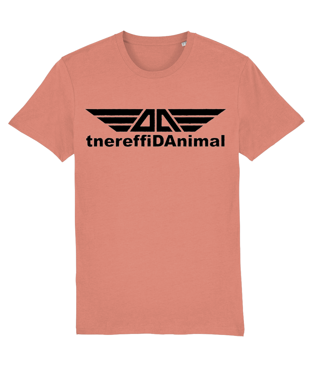 Different Animal: Eco Creator Adult Unisex T-Shirt SX001 L-Black Logo1: (Other Colour-Variants available)