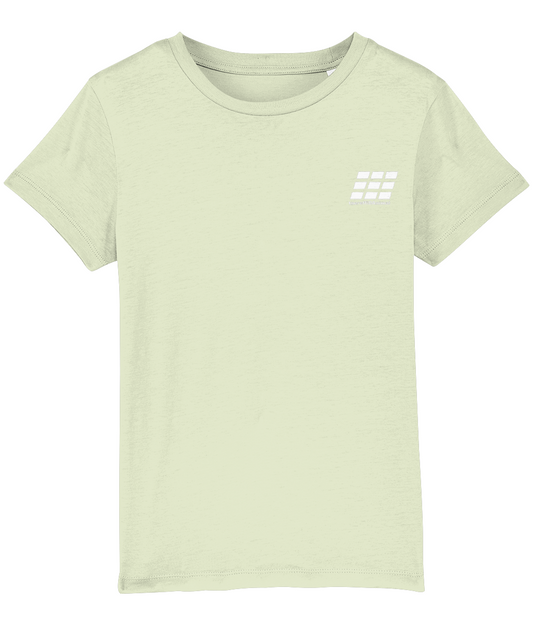 Different Animal: Eco Mini Creator Kids Unisex T-Shirt SX002 S-White Logo2: (Other Colour-Variants available)