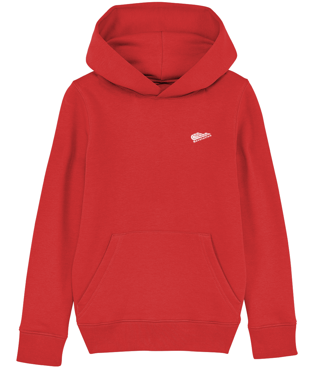 Revolution: Eco Kids Unisex Hoodie SX006 S-White Logo: (Other Colour-Variants available)