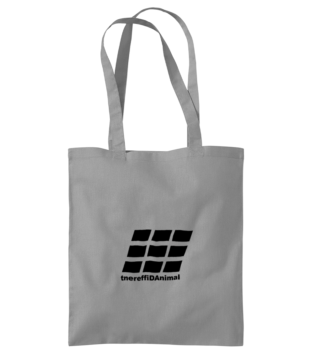 Different Animal: Eco Organic Premium Cotton Tote Bag WM261 S-Black Logo2: (Other Colour-Variants available)