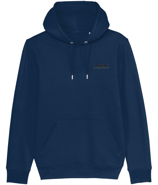 Different Animal: Eco Cruiser Adult Unisex Hoodie SX005 S-Black Logo1: (Other Colour-Variants available)