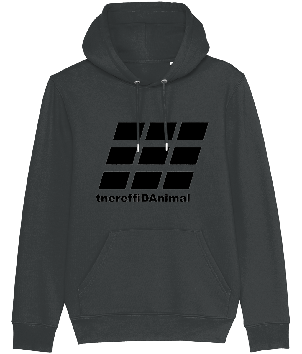 Different Animal: Eco Cruiser Adult Unisex Hoodie SX005 L-Black Logo2: (Other Colour-Variants available)