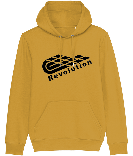 Revolution: Eco Cruiser Adult Unisex Hoodie SX005 L-Black Logo: (Other Colour-Variants available)