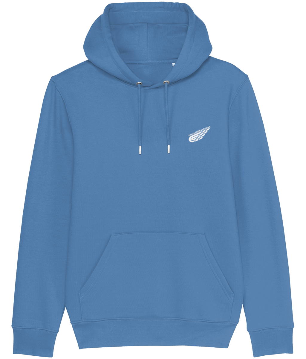 Different Evolution: Eco Cruiser Adult Unisex Hoodie SX005 S-White Logo2: (Other Colour-Variants available)