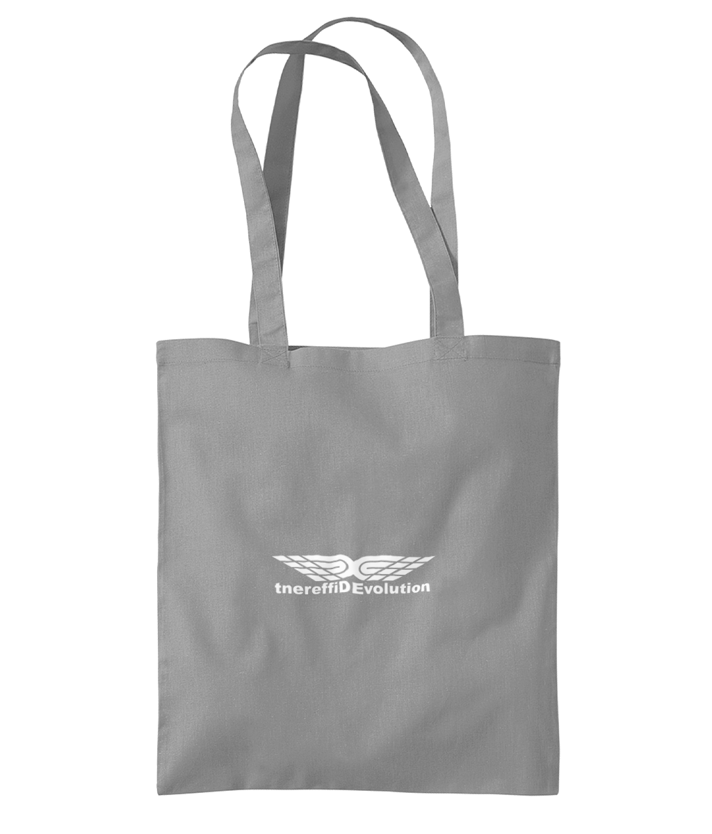 Different Evolution: Eco Organic Premium Cotton Tote Bag WM261 S-White Logo1: (Other Colour-Variants available)