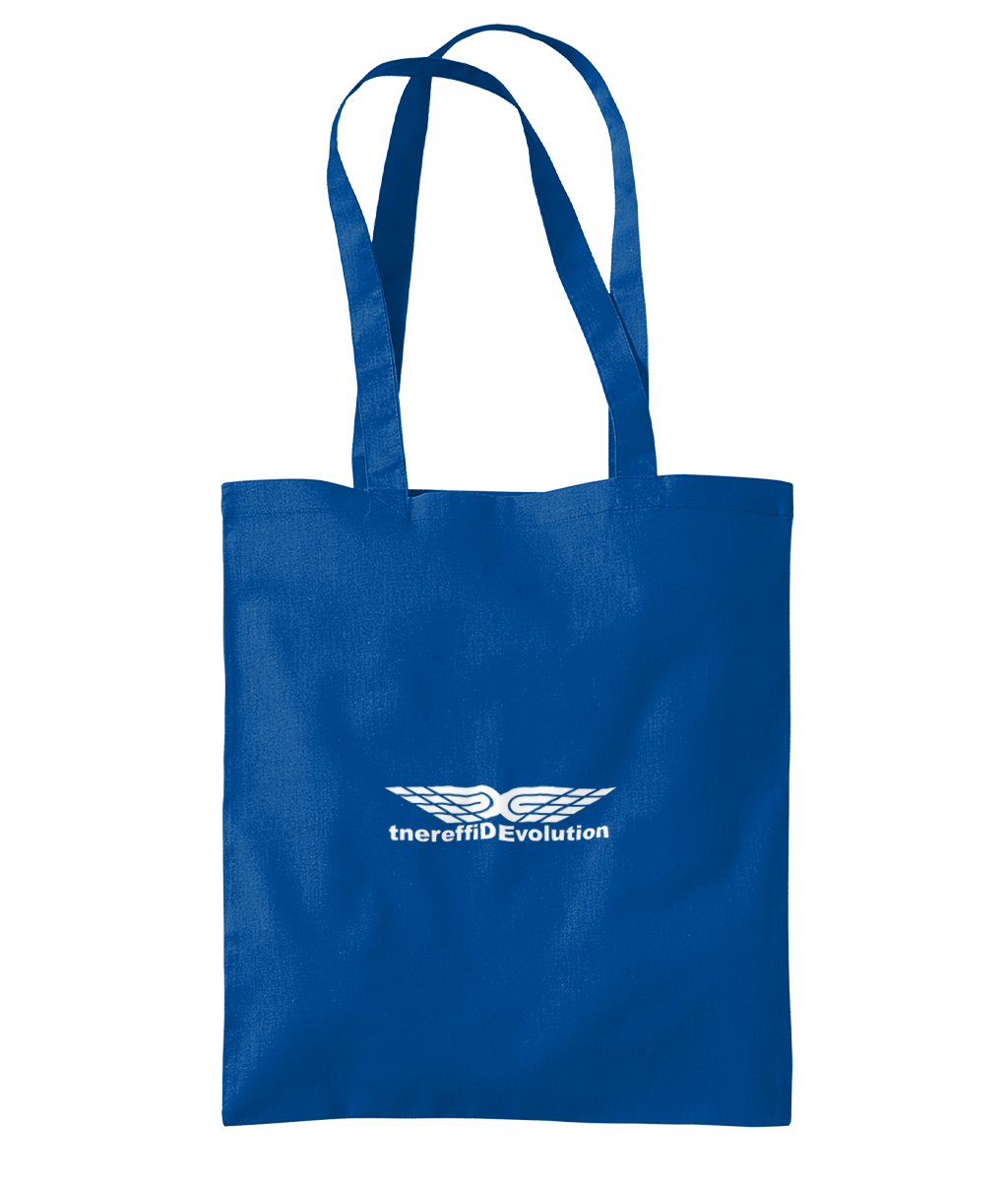 Different Evolution: Eco Organic Premium Cotton Tote Bag WM261 S-White Logo1: (Other Colour-Variants available)