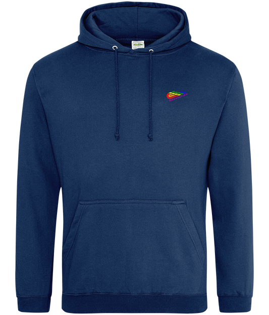 Revolution: College Adult Unisex Hoodie JH001 S-Rainbow Logo: (Other Colour-Variants available)