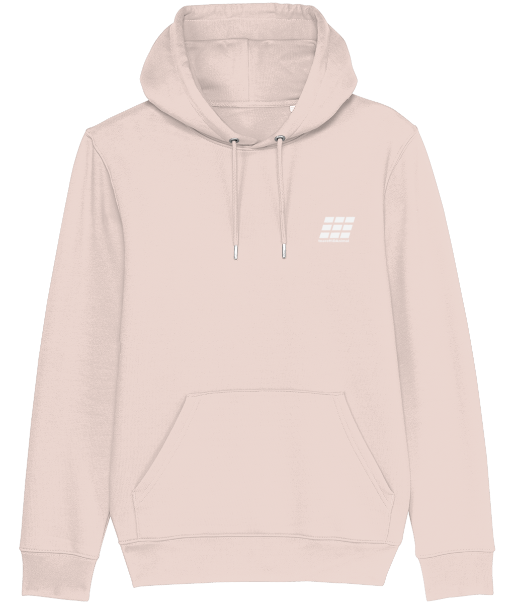 Different Animal: Eco Cruiser Adult Unisex Hoodie SX005 S-White Logo2: (Other Colour-Variants available)