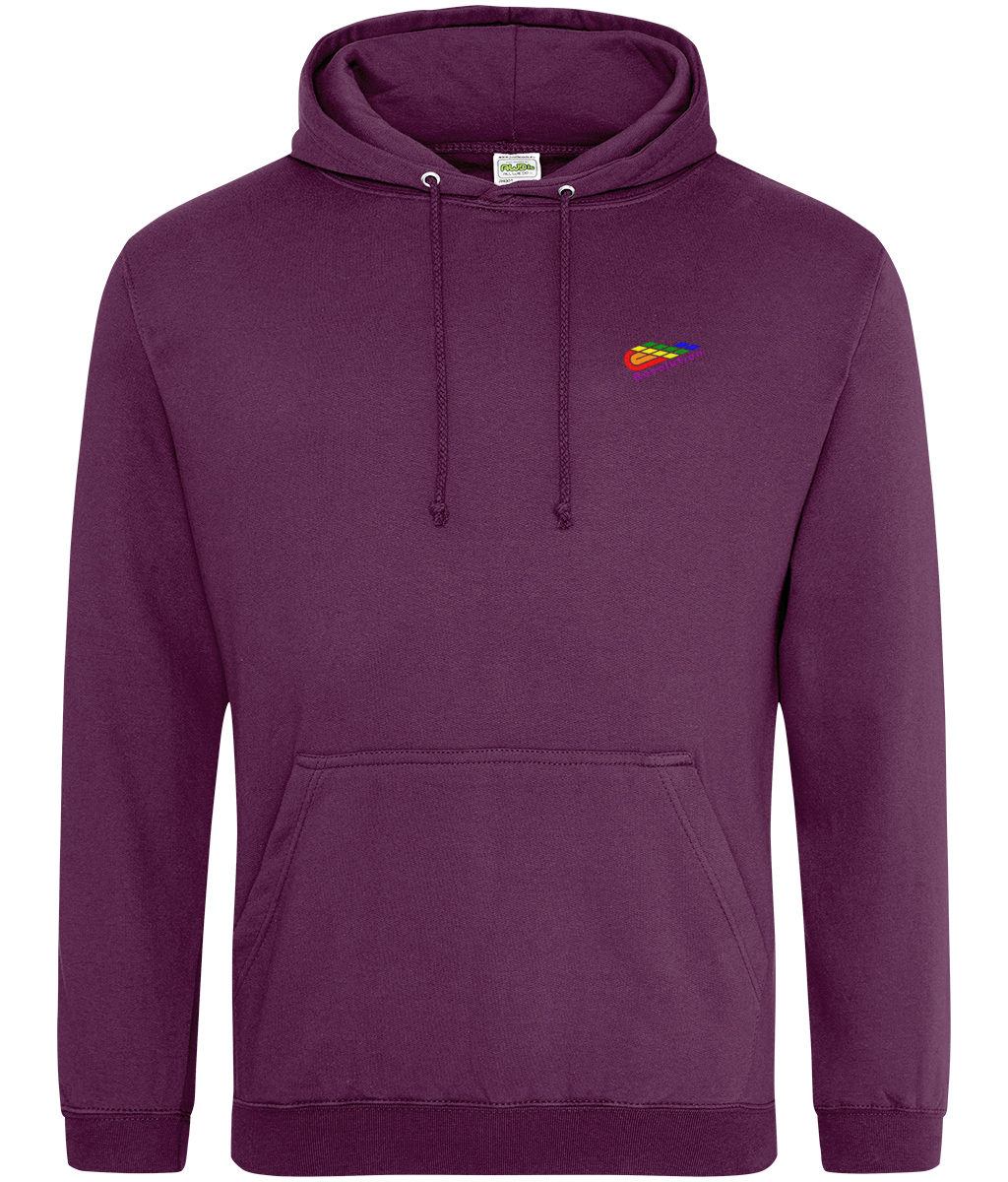 Revolution: College Adult Unisex Hoodie JH001 S-Rainbow Logo: (Other Colour-Variants available)