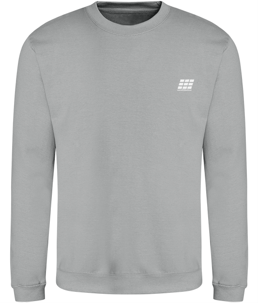 Different Animal: Just Classic Adult Unisex Sweatshirt JH030 S-White Logo2: (Other Colour-Variants available)