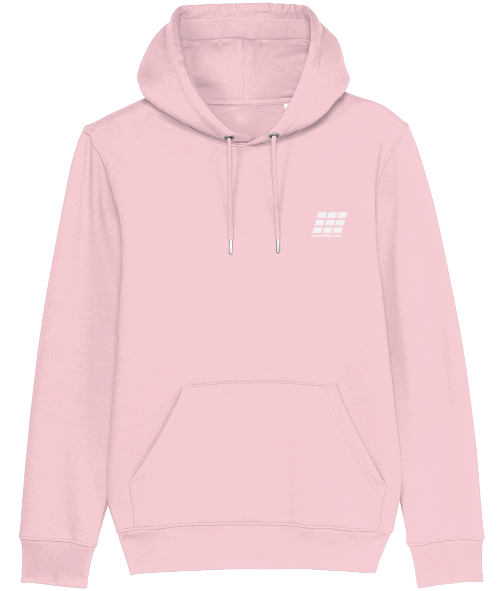 Different Animal: Eco Cruiser Adult Unisex Hoodie SX005 S-White Logo2: (Other Colour-Variants available)